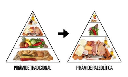 Pirâmide Tradicionail X Pirâmide Paleolítica